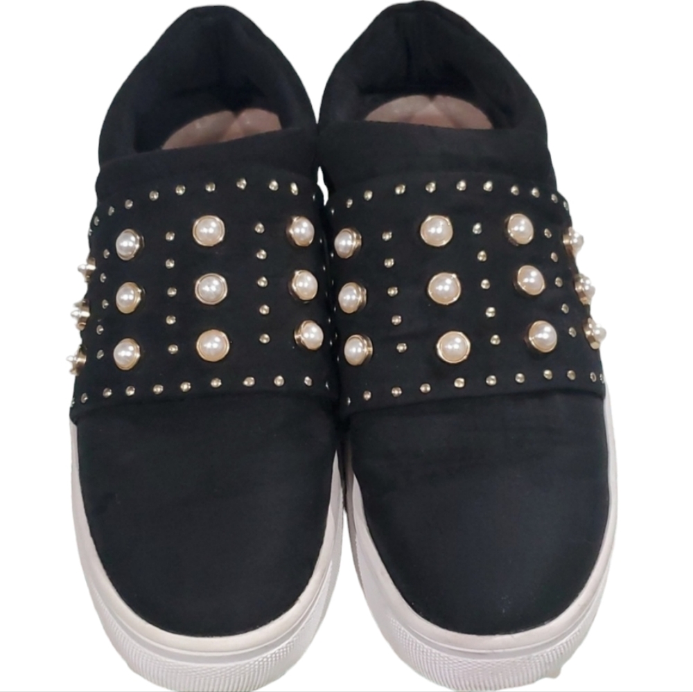 Steven by Steve Madden Deylin Slip-On Pearl Loafers Sz 6M – Chic & Comfy